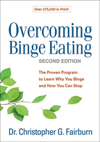 Capa oficial do livro Overcoming Binge Eating, de Christopher G. Fairburn